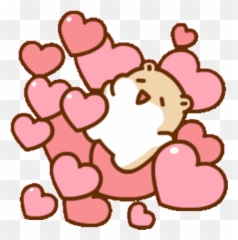 Sticker Maker - Arachi Mochi Mochi Arachi Emoji,Neko Daiski Heart Emoticon