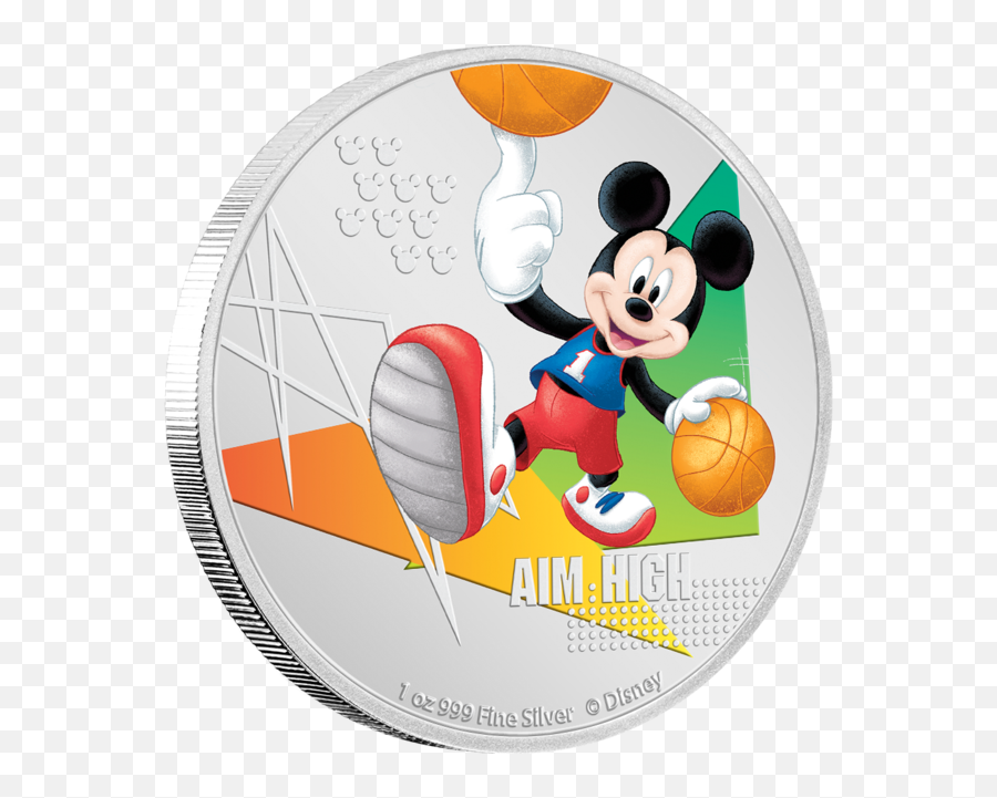 Collectible Coins Online - Mickey Mouse Basketball Emoji,How Are Emoji Plates Working Out Innew Zealand