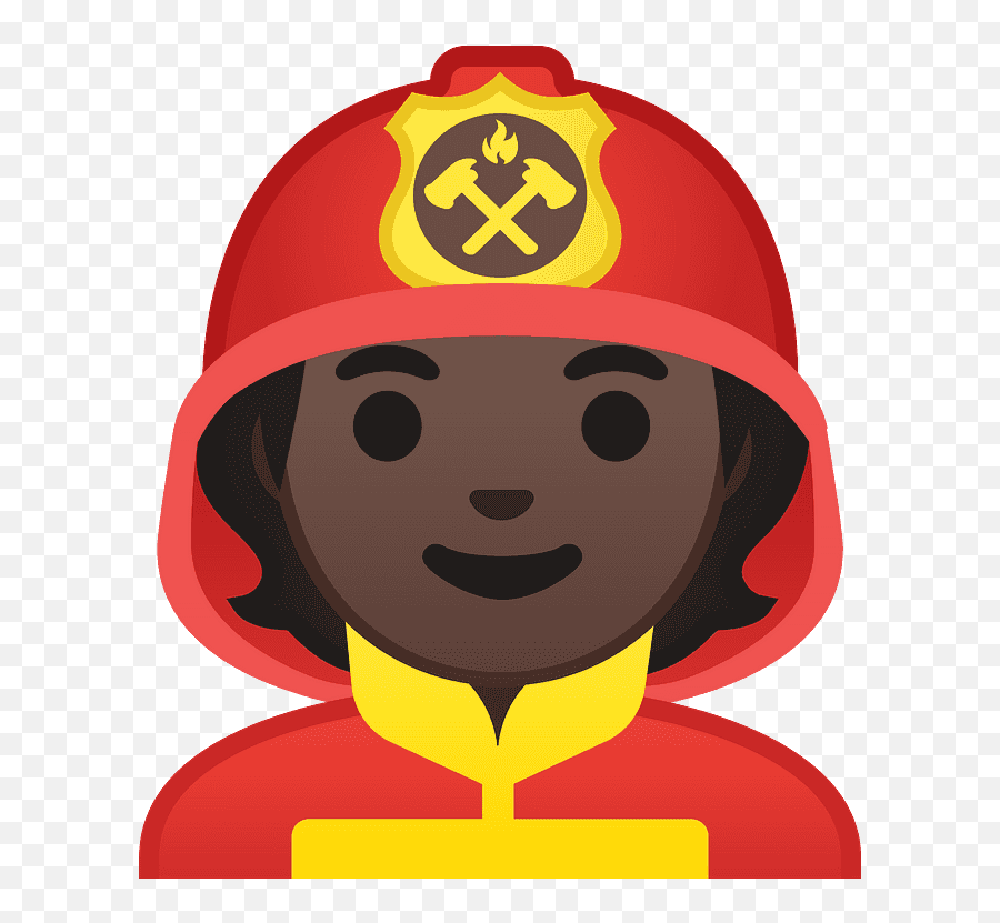 Firefighter Emoji Clipart Free Download Transparent Png,Free African American Emojis For Texting