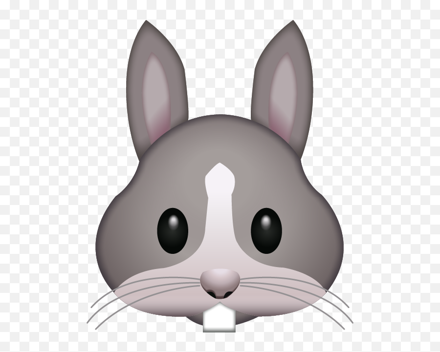 Download Rabbit Face Emoji - Emoji Lapin,Bunny Emoji