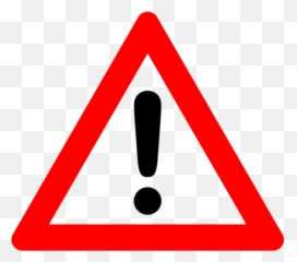 Yellow Caution Triangle Warning Sign Icon Free Png Citypng Emoji,Warning Sign Emoji Color