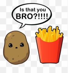 Is That You Bro Funny Cute French Fries Sweatshirt Emoji,Cat Emoji With A Burger And French Fries Coloring Page