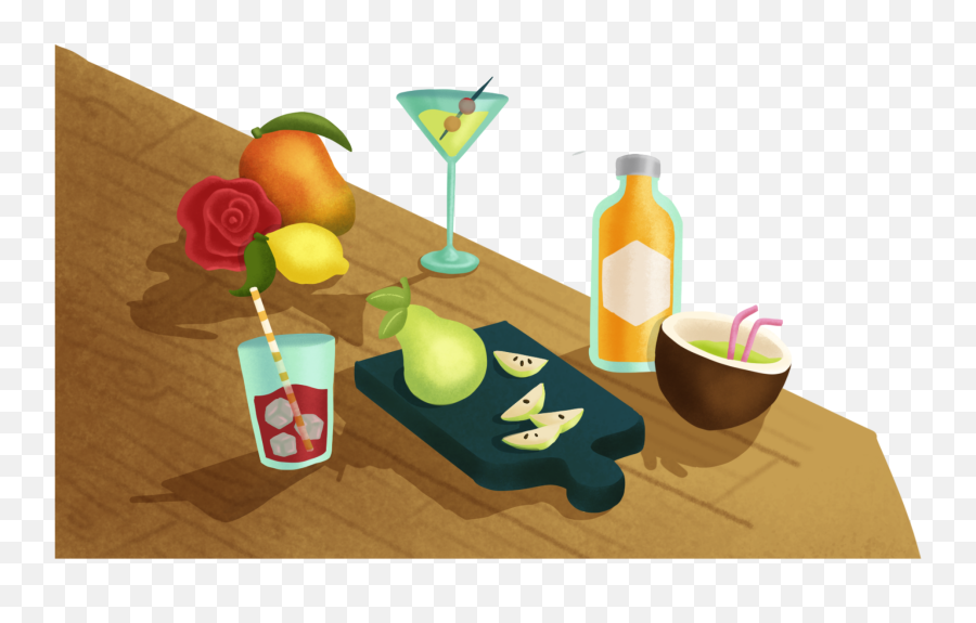 Single Bottles U2013 Perfectly Cordial Emoji,Cocktail With Olive Emoji