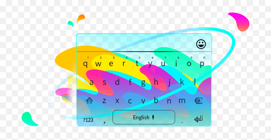 Keyboard - Horizontal Emoji,Cm Emoji Keyboard