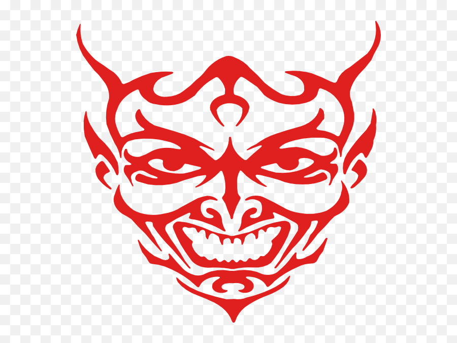 Devil Clipart - Png Download Full Size Clipart 288012 Logo Devil Face Png Emoji,Japanese Demon Emoji