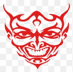Devil Clipart - Png Download Full Size Clipart 288012 Logo Devil Face Png Emoji,Japanese Demon Emoji