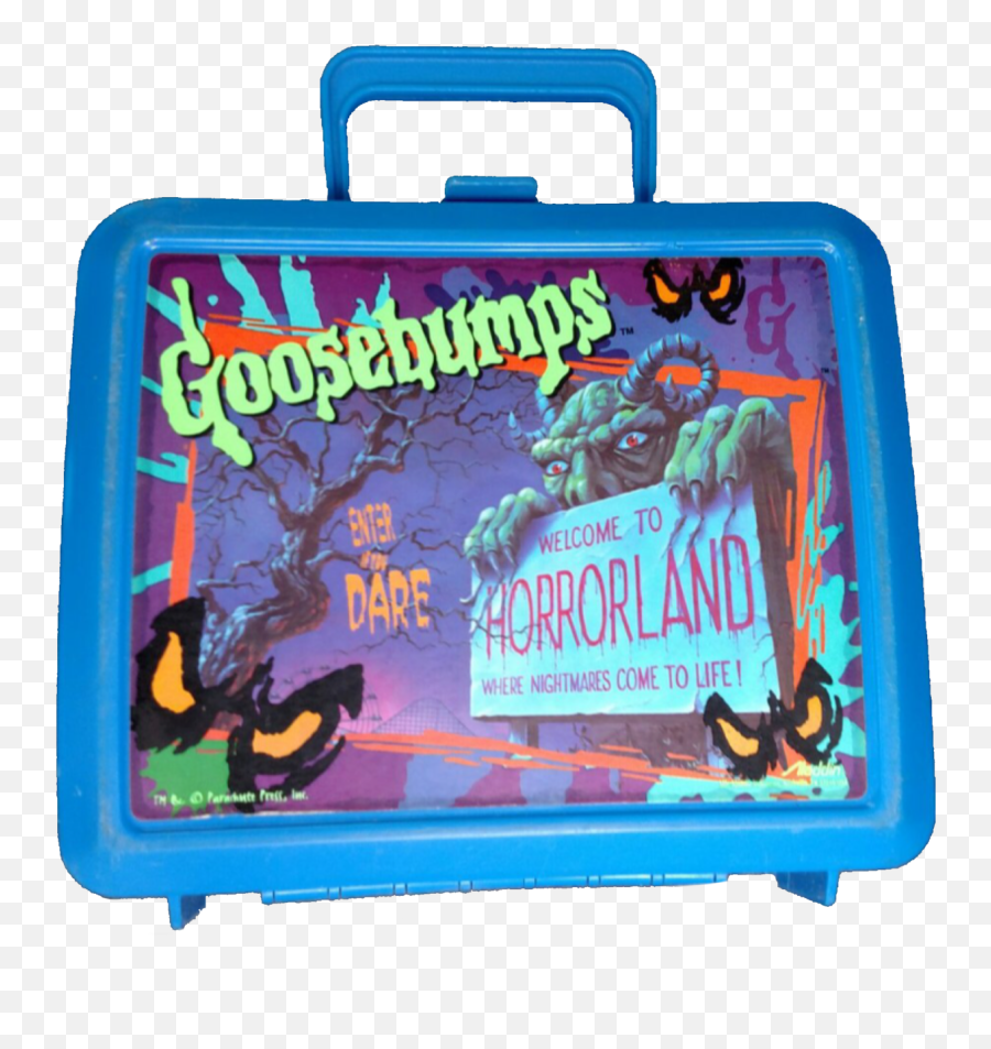 Goosebumps Kidcore Lunchbox Sticker - Goosebumps Lunchbox Emoji,Goosebumps Emoji