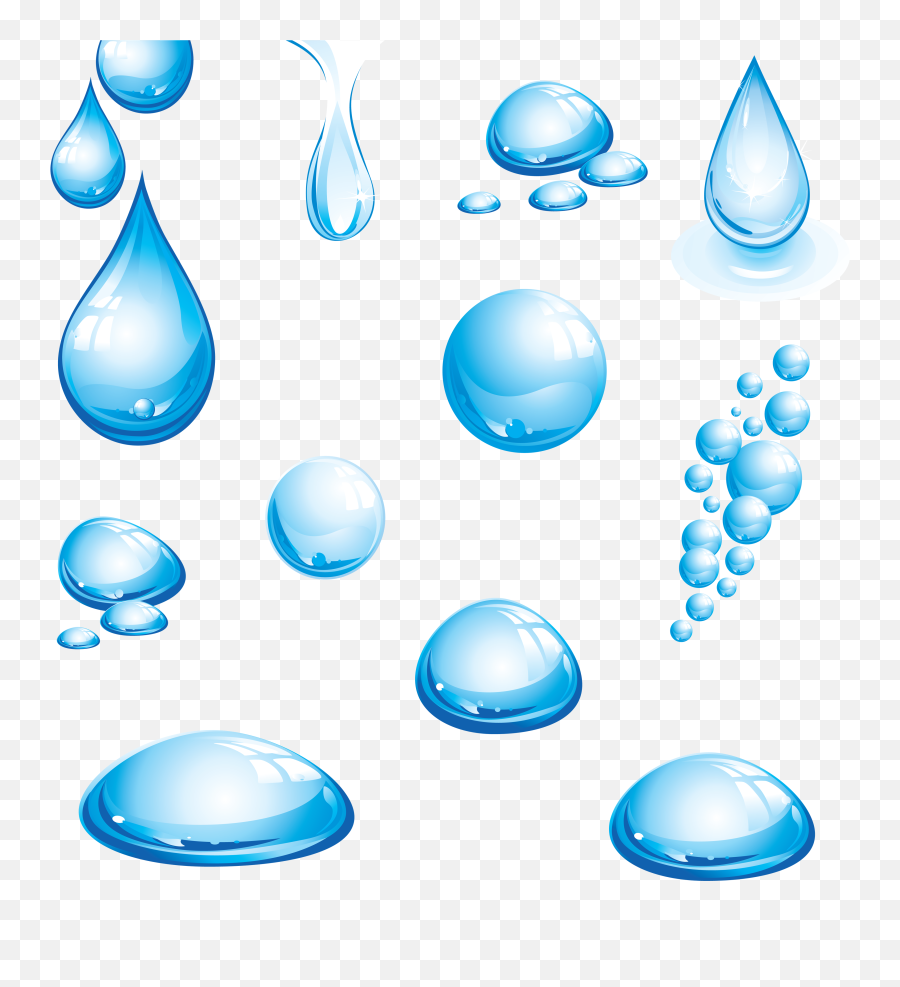 Free Water Drop Clipart Png Download Free Clip Art Free - Water Drop Png Emoji,Water Droplets Emoji