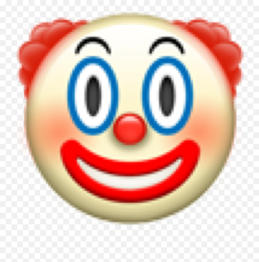 Boomer Clown Scared Sticker - Apple Clown Emoji Png,Boomer Emoji