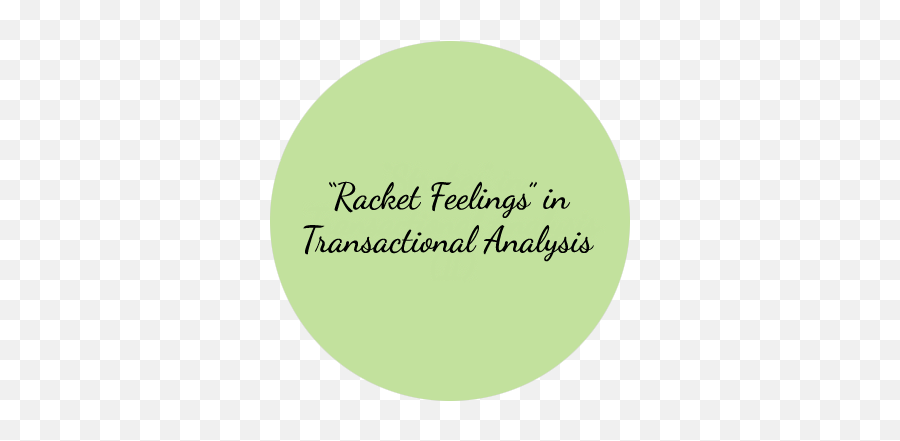 Racket Feelingsu201d In Transactional Analysis Or The Reason We - 2012 Emoji,Theories Of Emotion