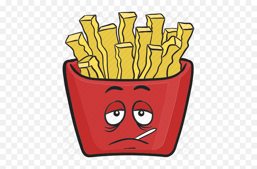 French Friesjunk Foodfast Foodfried Foodclip Artside - French Fry Cartoon Emoji,Vegetable Emoji