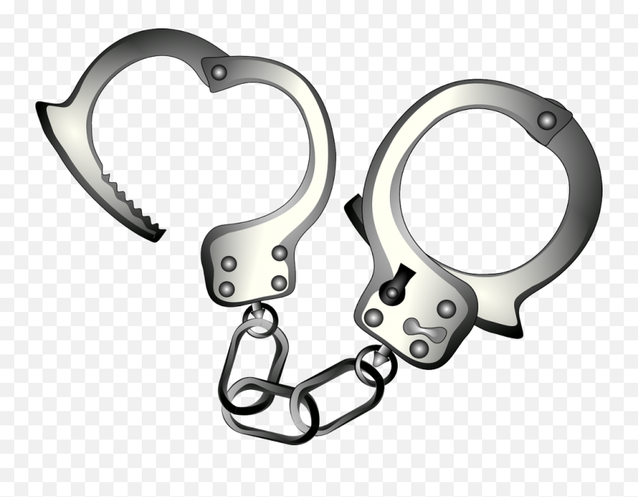 Handcuffs Clipart - Clipart Handcuffs Transparent Background Emoji,Emoticon Handcuffs