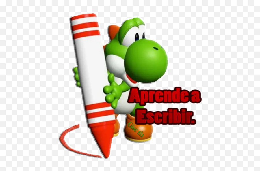 Yoshi Con Palabras By Stickers For Whatsapp - Super Mario Party 3 Yoshi Emoji,Palabras Con Emojis