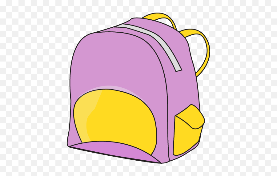 Backpack Clipart Lunch Backpack Lunch Transparent Free For - School Supplies Clipart Emoji,Emoji Backpack Amazon