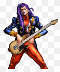 Casting Call Club Jojou0027s Bizarre Adventure Eyes Of Heaven - Characters With Guitars Emoji,Jojos Bizarre Adventure Part 8 Emotion