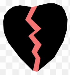 Vector Illustration Of Broken Heart The - Language Emoji,Broken Gun Emoji