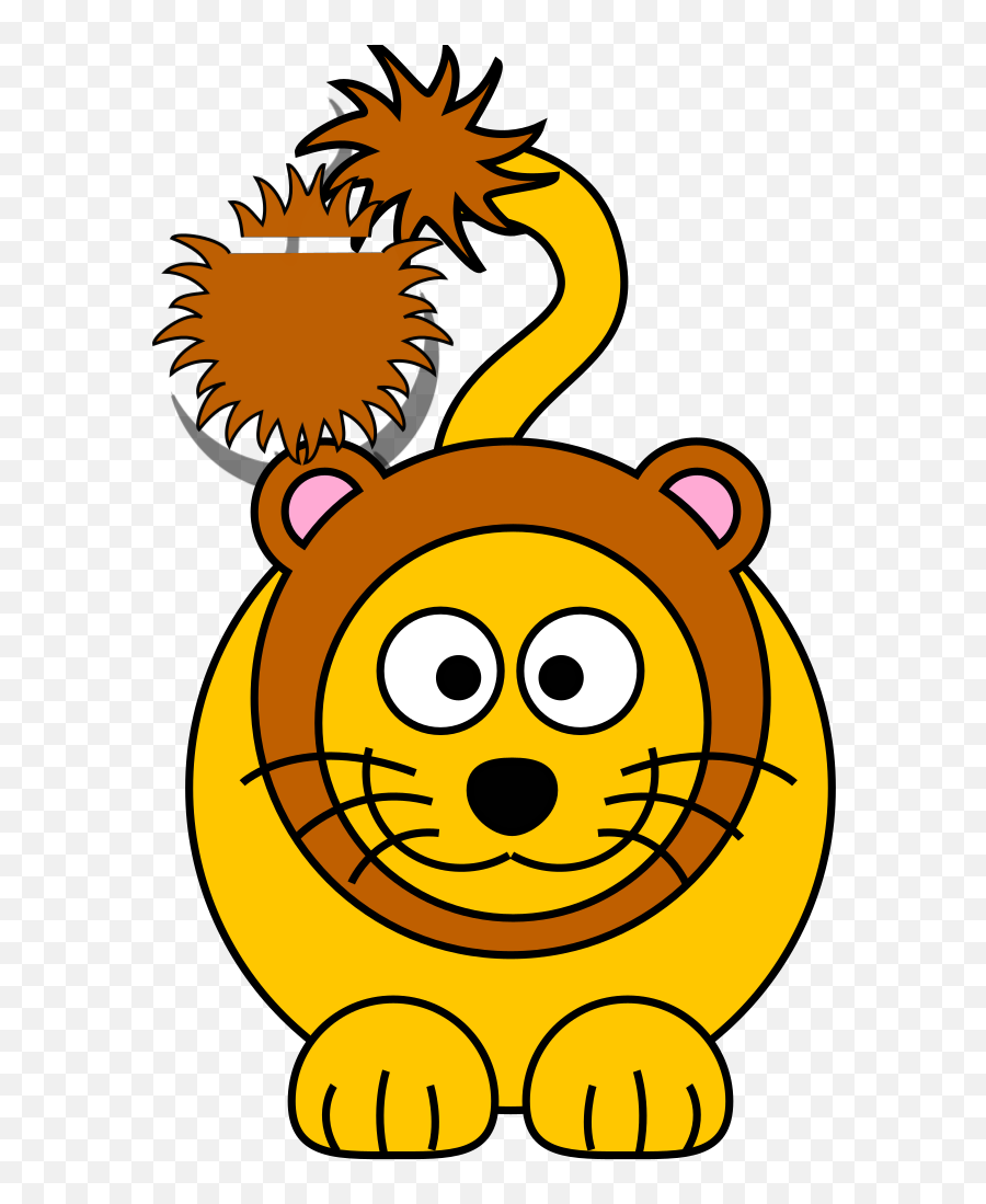 Cartoon Golden Lion Png Svg Clip Art Emoji,Ryan The Lion Emoji