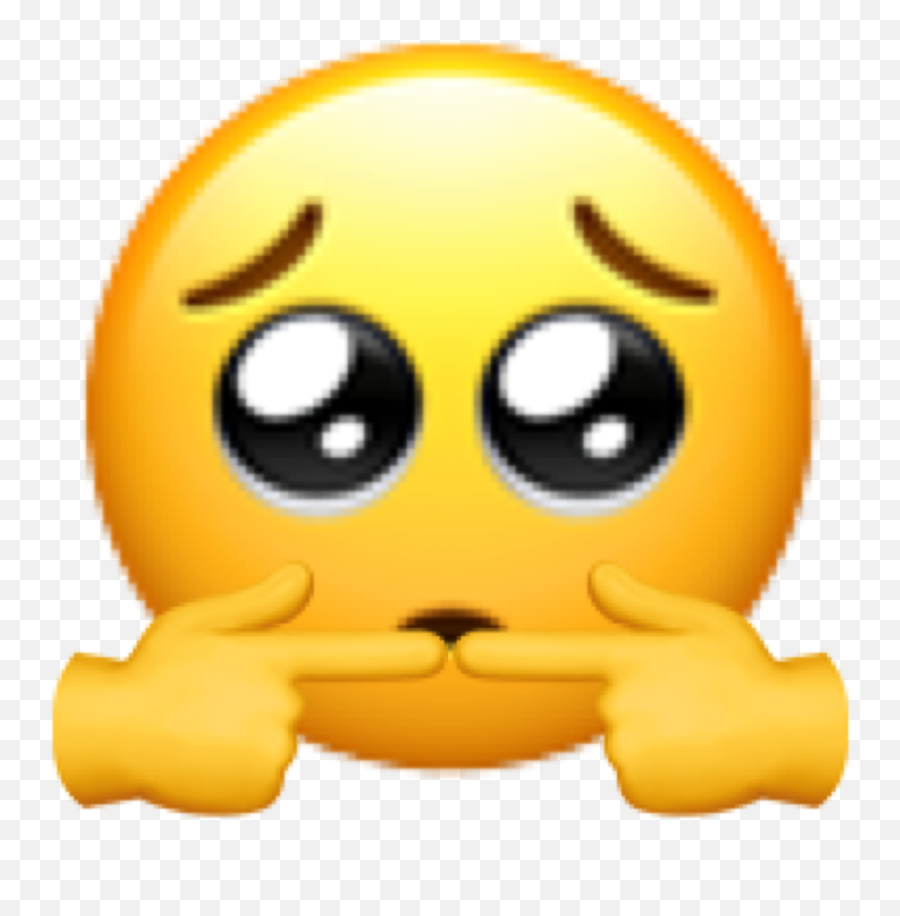 Shy Emoji Iphone Iphoneemoji Sticker - Crying Kissy Face Emoji,? Iphone Emoji
