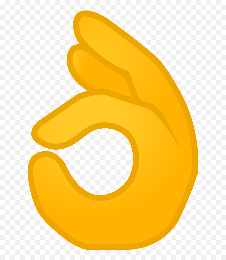 Ok Hand Emoji - Ok Hand Emoji Transparent Background,Hand Emoji Meanings