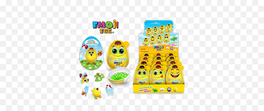 Giant Emoji Egg Surprise - Happy,Emoji Goody