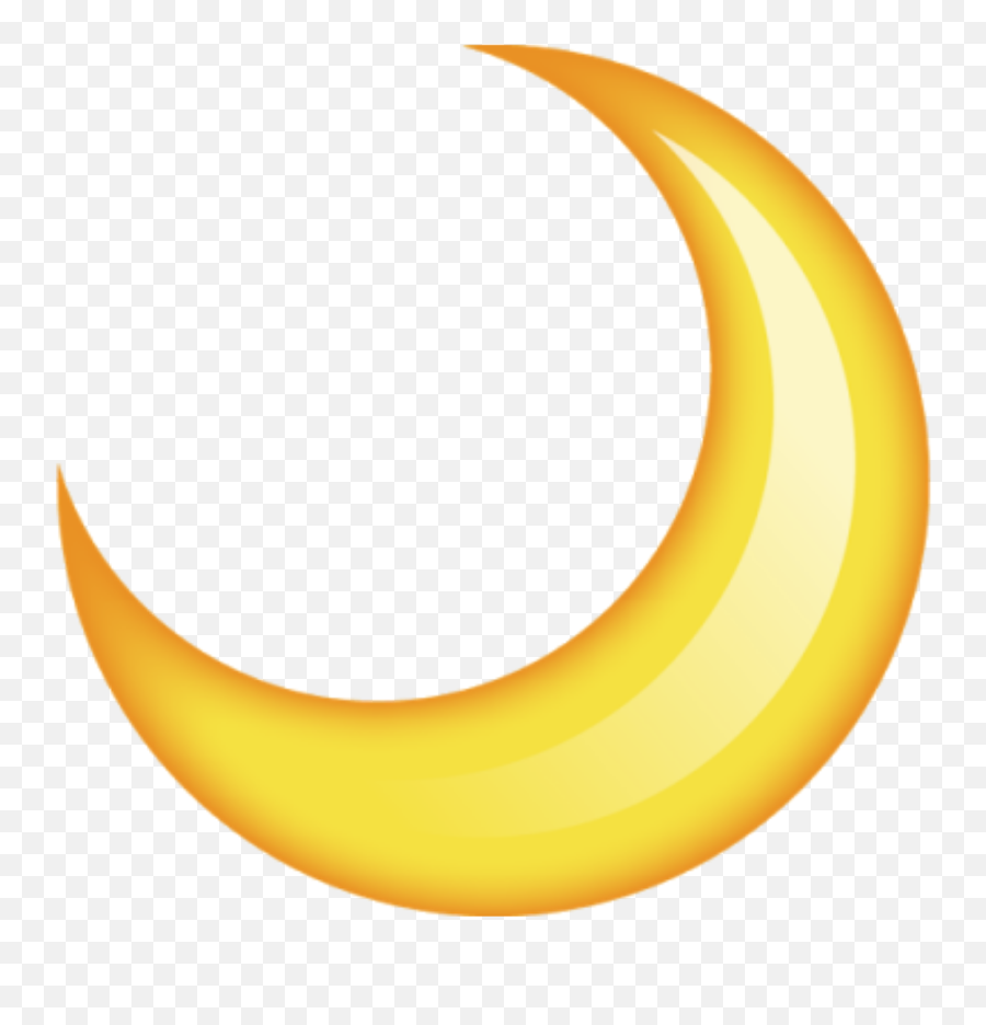 Moon Emoji - Moon Emoji Emojis Yellow Tumblr Photography Crescent Moon Emoji,Aesthetic Emojis On Pictures