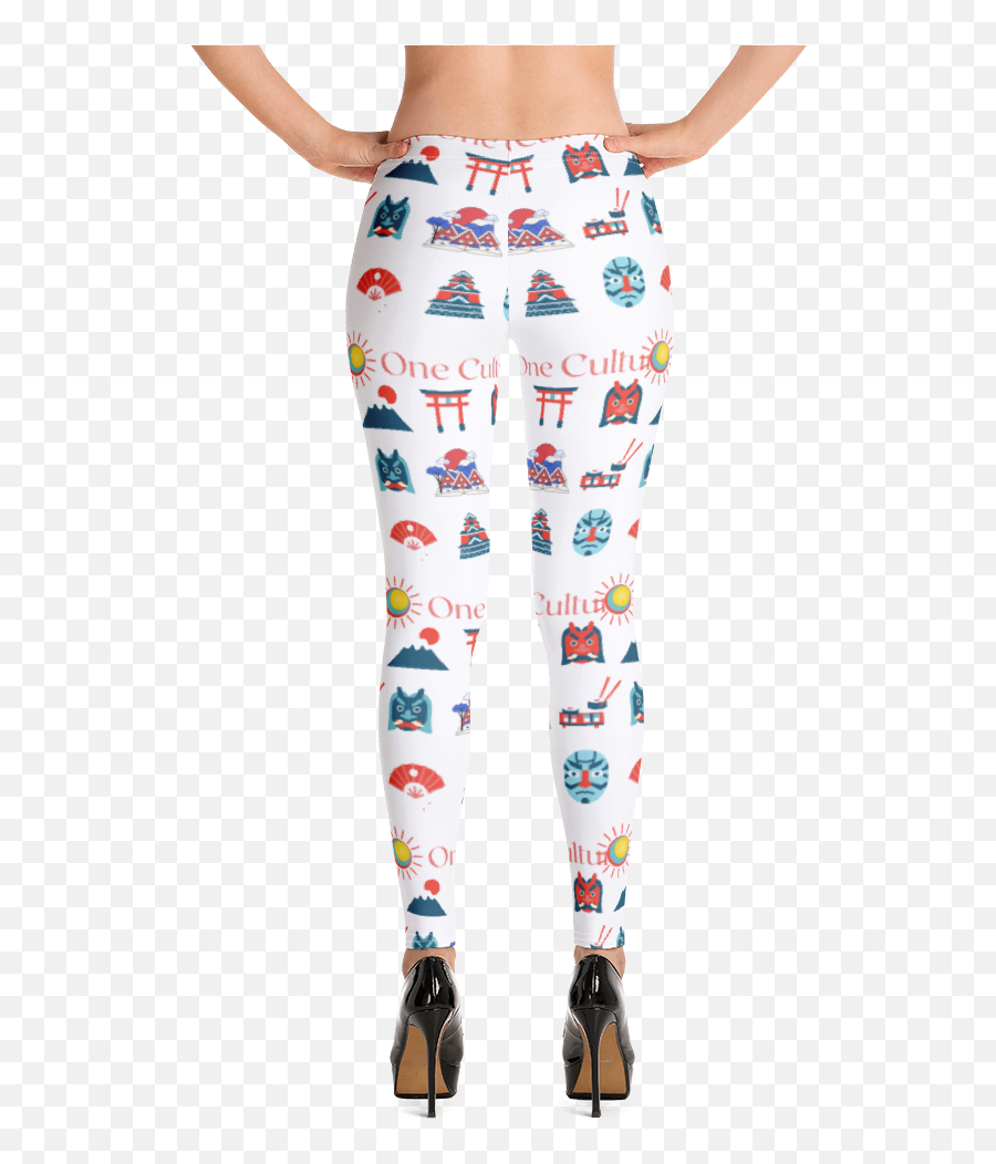 Japan Emoji Leggings - Leggings,Colorful Emojis For Printig