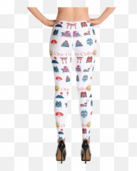 Japan Emoji Leggings - Leggings,Colorful Emojis For Printig