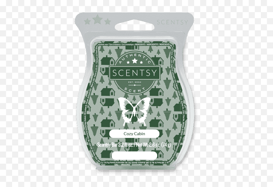 Cozy Cabin Scentsy Bar - Johnny Appleseed Wax Emoji,Cozy Emotion