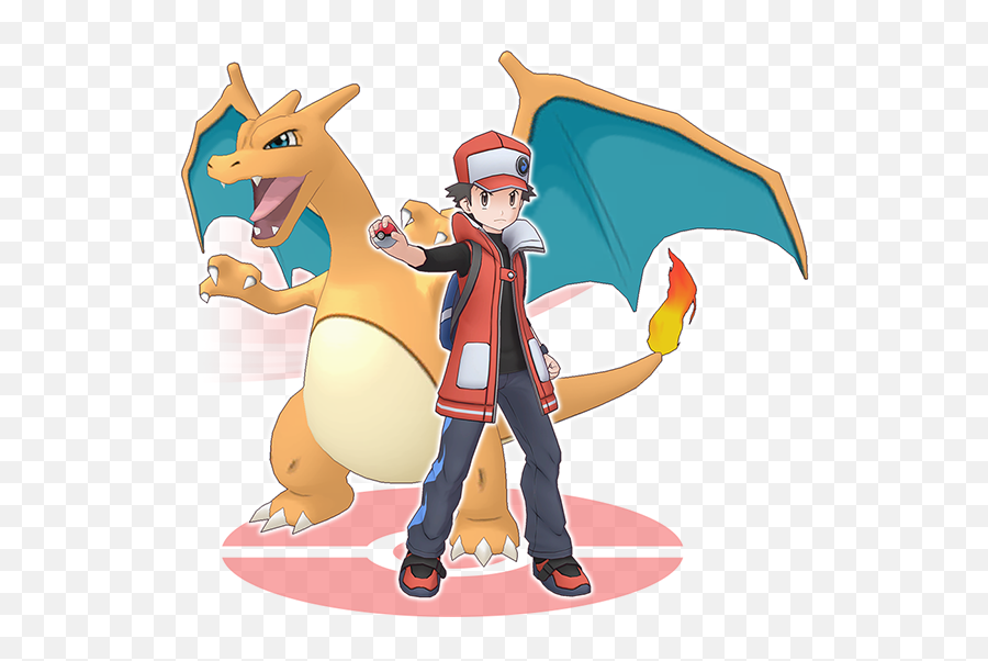 Branded Emoji Of Trainer Red Now - Red In Pokemon Masters,Pokemon Emoji