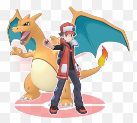 Branded Emoji Of Trainer Red Now - Red In Pokemon Masters,Pokemon Emoji