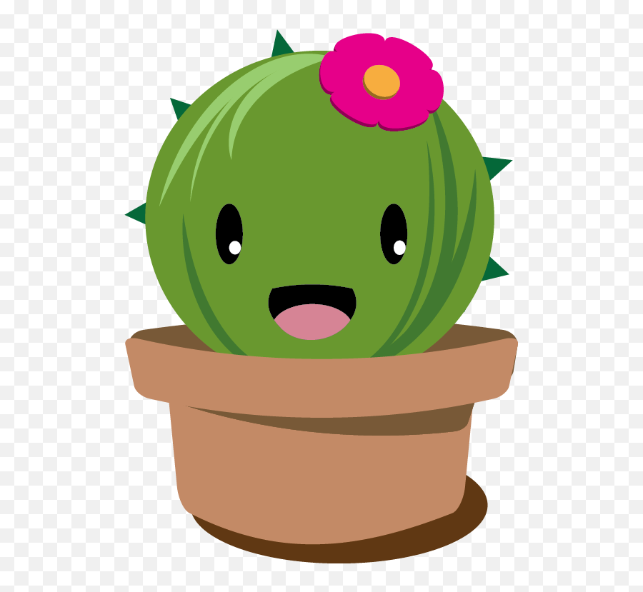 Stuck On You Cactus Sippy Cup - Cactus Plant Cartoon Png Plant Cartoon Png Emoji,Hugging Catcus Emoticon