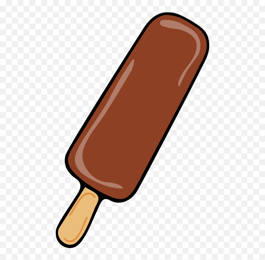 Chocolate Popsicle Ice Cream Drawing Free Image Download - Glace Clipart Emoji,Chocolate Ice Cream Emoticon