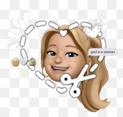 The Most Edited Funny Edits Picsart - Memoji Blonde Girl Transparent,Ranita Whatsapp Emoticon