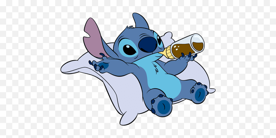 Vk Sticker - Stitch As A Baby Emoji,Disney Emojis Stitch