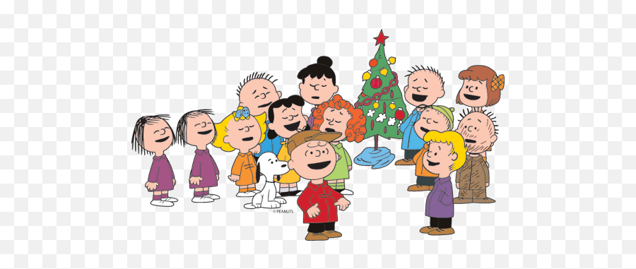 Cartoon Drawing Cartoon Charlie Brown - Vince Guaraldi Trio Christmas Time Is Here Emoji,Peanuts Christmas Emojis