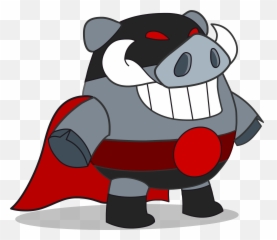 Original Resolution - Cartoon Flying Evil Pig Emoji,Flying Pig Emoji