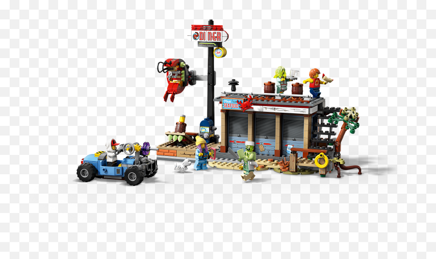 Lego Hidden Side Shrimp Shack Attack - Lego 70422 Emoji,Lego Dogs Emojis