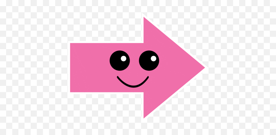 Happy Pink Arrow Instagram Stories Sticker Via Giphy - Look Here Arrow Gif Emoji,Motion Emoticons