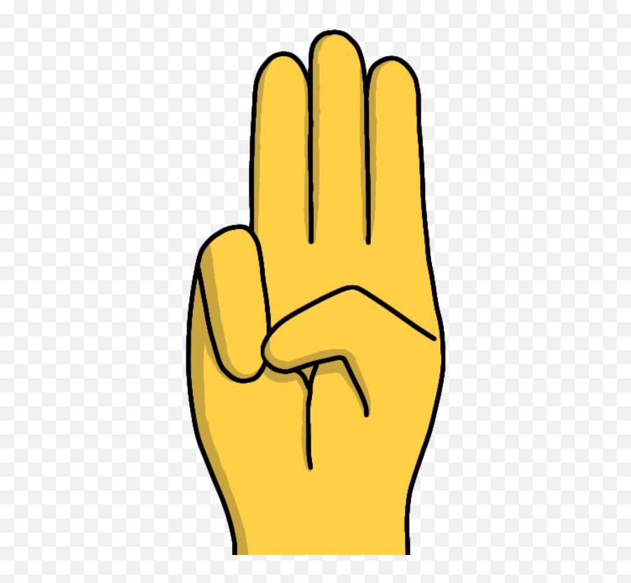 I Made This Emoji You Can Use It As You Like In Your - Sign Language,Protest Emoji