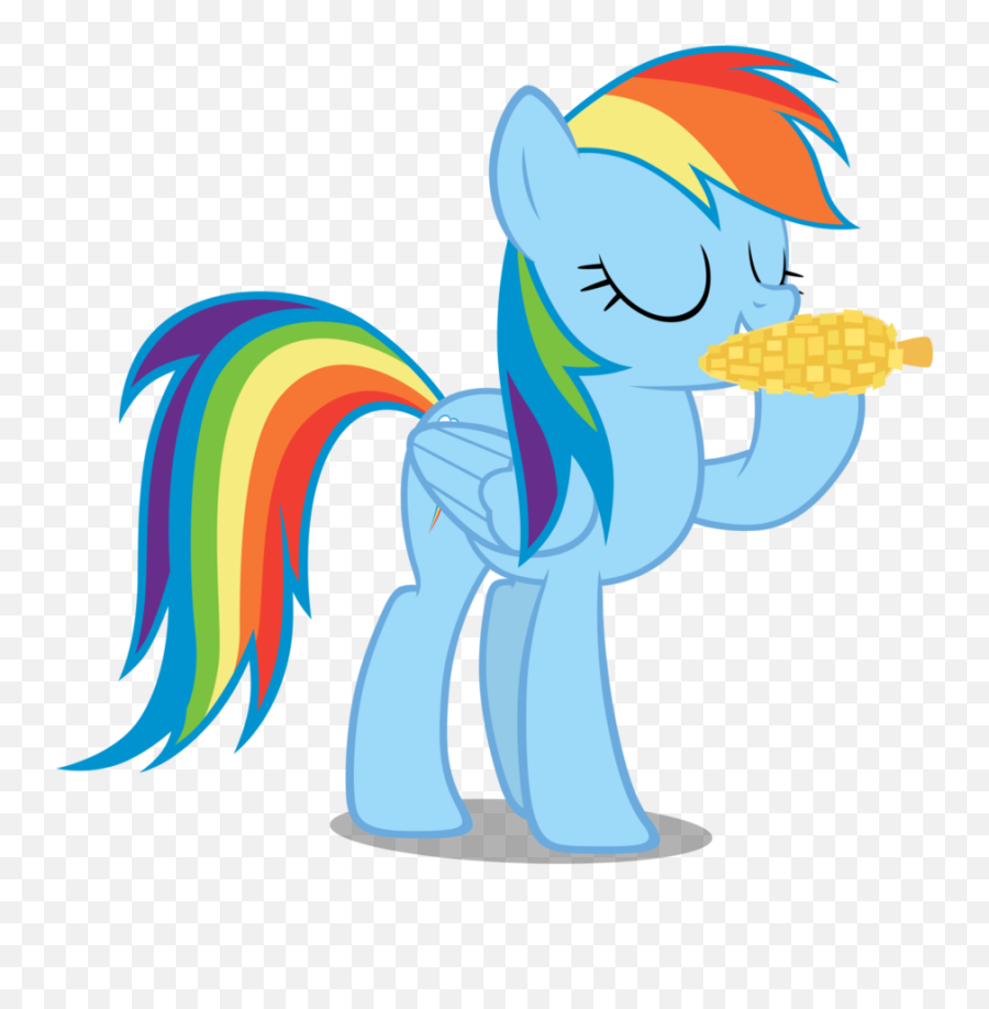 What Do You Think Is Your Favorite Ponyu0027s Favorite Food - Friendship Is Magic Rainbow Dash Emoji,Emoji 2 Gift Horse In The Mouth