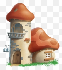 340 U Ideas Smurfs Smurfette Smurfs Movie Emoji,Mushroom Cupcake Emoji