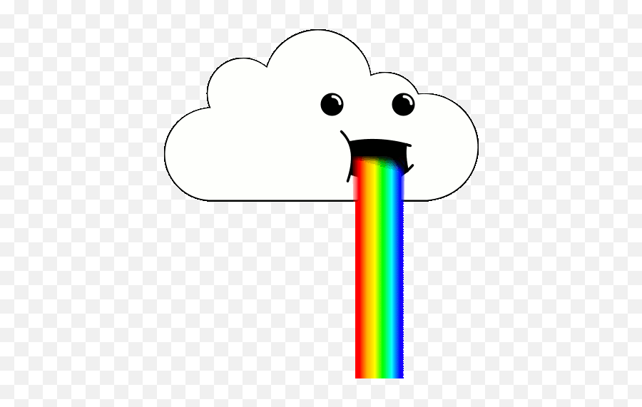Top First 3 D Vector Graphics Game Stickers For Android - Cloud Throwing Up Rainbows Gif Emoji,Barfing Emoticons