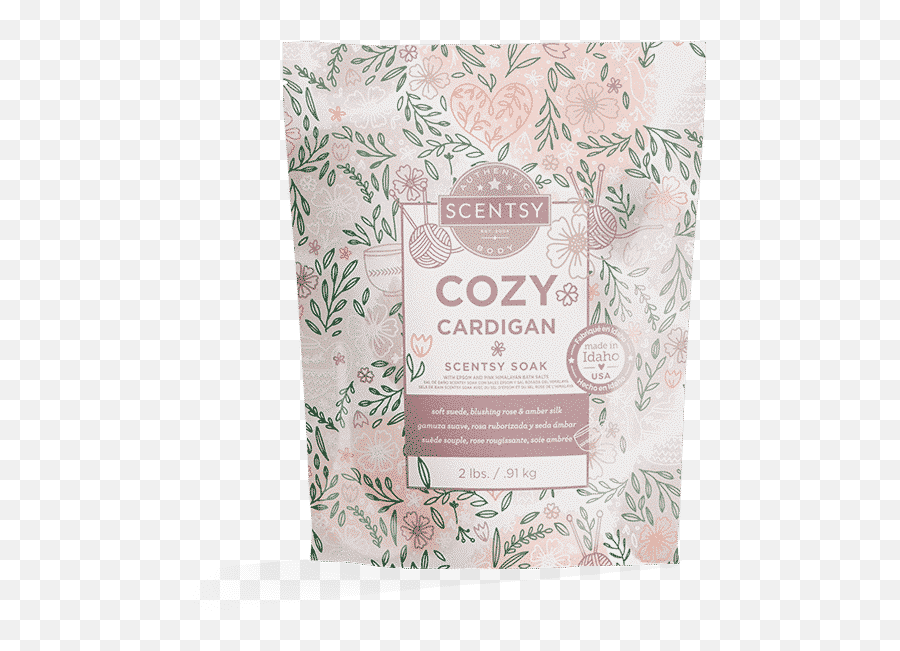 Cozy Cardigan Scentsy Bath Soak Shop Incandescentscentsyus Emoji,Emotions Bath