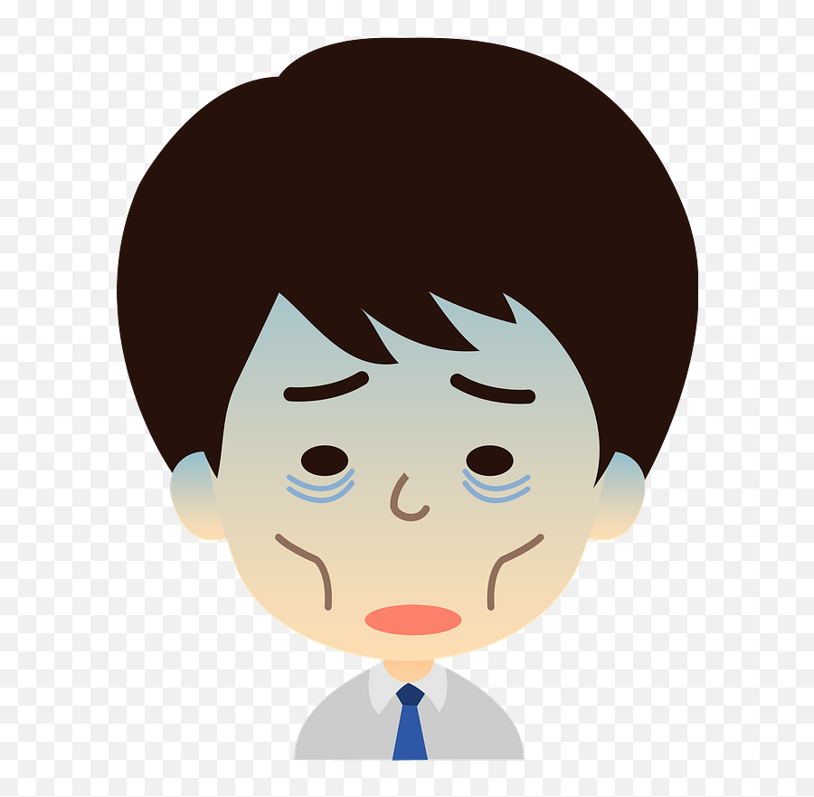 Sick Emaciated Man Clipart Free Download Transparent Png - 6th Emoji,Headache Emoji