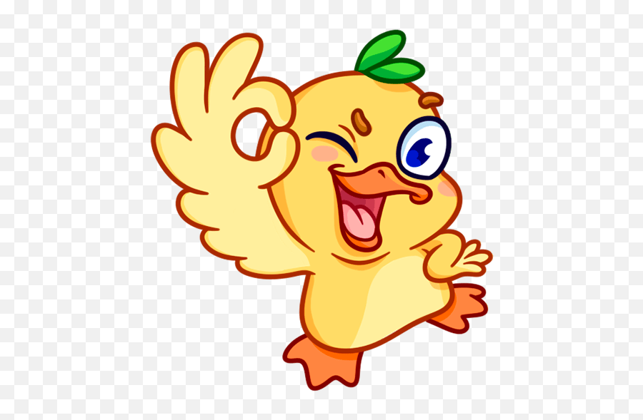 Vk Stickers Quack For Free Download Vk Stickers Quack Emoji,Baby Chick Emoji
