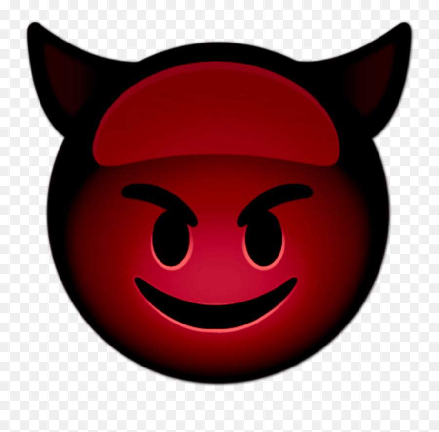 Iphone Iphoneemoji Devil Satan Demon - Happy,Satan Emoji