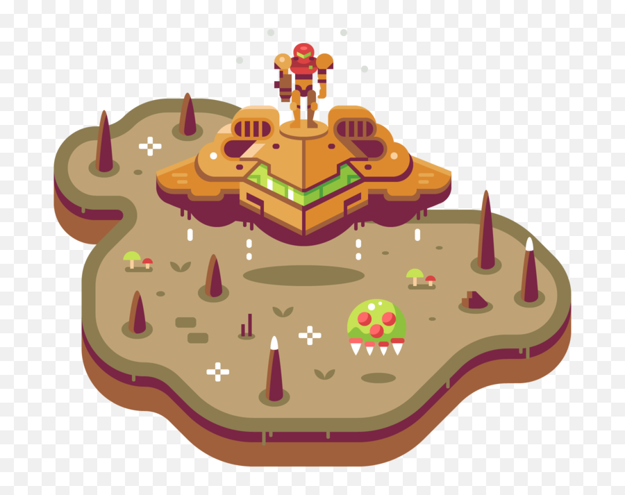 Dioramas Matt Anderson Emoji,Metroid Emoji