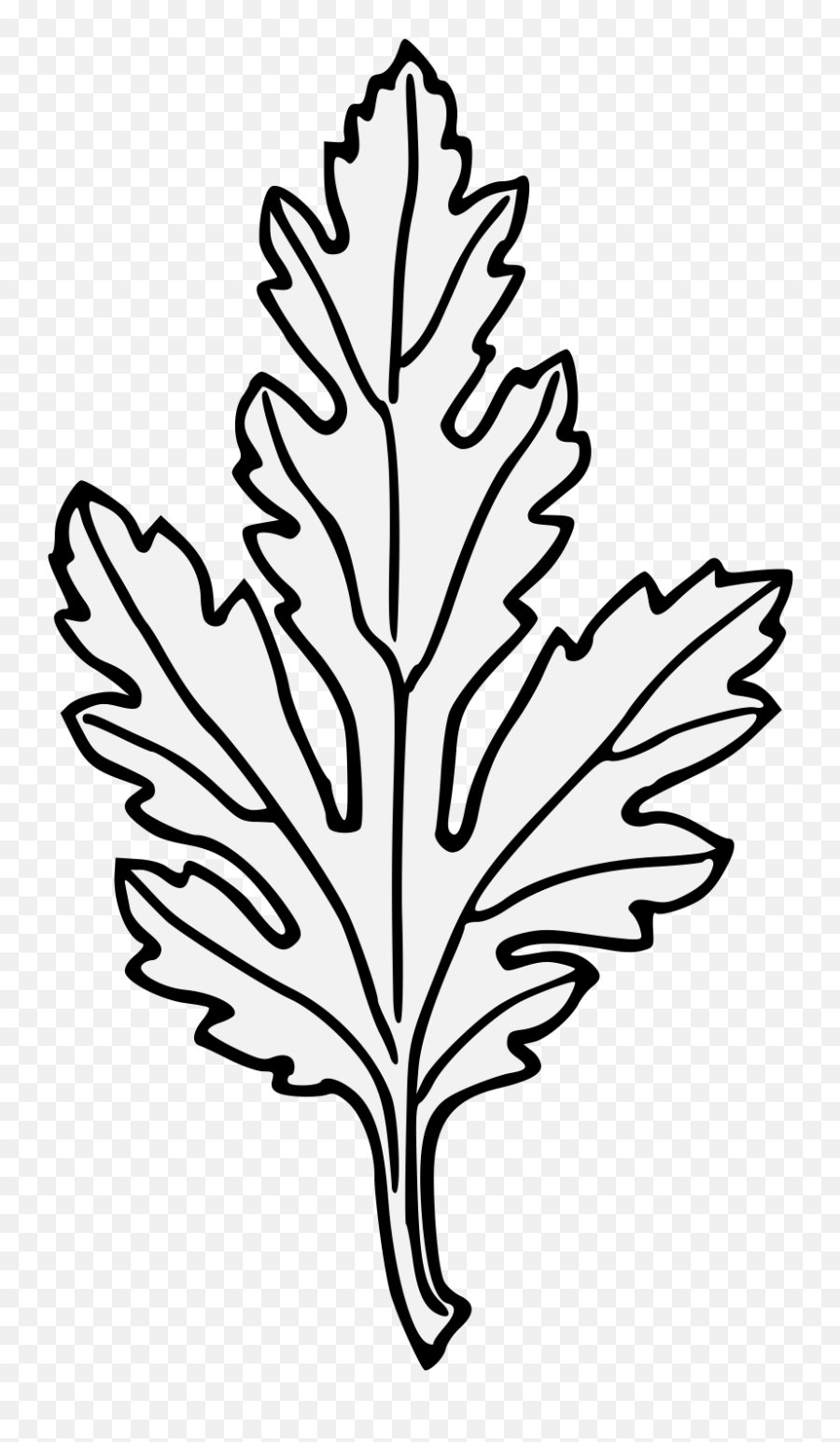 Chrysanthemum Leaf - Embroidery Clipart Full Size Clipart Hình V Lá Hoa Cúc Emoji,Emoji Embroidery