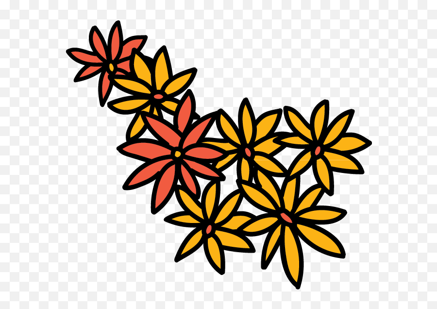 Download Dead Flower Clip Art - Day Of The Dead Flowers Png Emoji,Day Of The Dead Emoji