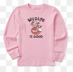 Fox Long Sleeve Crusher Tee - Long Sleeve Emoji,Pig Emoji Shirt